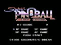 Super Pinball (Jpn) - Screen 1