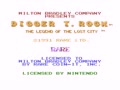 Digger T. Rock - The Legend of the Lost City (Euro) - Screen 1