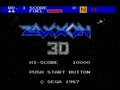 Zaxxon 3-D (World)