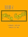 Trivia Genius - Screen 1