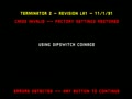 Terminator 2 - Judgment Day (rev LA1 11/01/91) - Screen 1