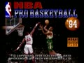NBA Pro Basketball '94 (Jpn) - Screen 1