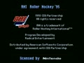 RHI Roller Hockey '95 (USA, Prototype) - Screen 1