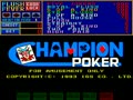 Champion Poker (v100) - Screen 1