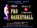 NBA Pro Basketball - Bulls Vs Lakers (Jpn) - Screen 2