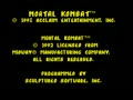 Mortal Kombat - Shinken Kourin Densetsu (Jpn) - Screen 1