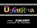 U-four-ia - The Saga (Euro, Prototype) - Screen 1