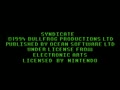 Syndicate (Euro, Prototype 19940902) - Screen 1