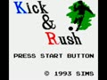 Kick & Rush (Jpn) - Screen 2