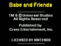 Babe and Friends (Euro) - Screen 1