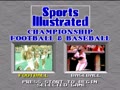 Sports Illustrated Championship Football & Baseball (USA) - Screen 5