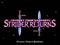 Strider Returns - Journey from Darkness (USA) - Screen 4