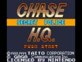 Chase H.Q. - Secret Police (Euro) - Screen 2