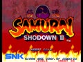 Samurai Shodown III / Samurai Spirits - Zankurou Musouken (NGM-087) - Screen 5