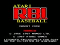 Vs. Atari R.B.I. Baseball (set 1) - Screen 1