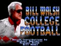 Bill Walsh College Football (Euro, USA) - Screen 2
