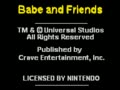 Babe and Friends (USA) - Screen 1