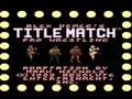 Title Match Pro Wrestling (PAL) - Screen 1