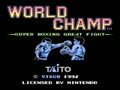 World Champ (Euro) - Screen 1