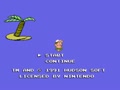 The Adventure Island II (Euro) - Screen 1