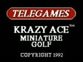 Krazy Ace - Miniature Golf (Euro, USA) - Screen 1