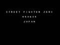 Street Fighter Zero (Japan 950605) - Screen 1