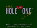 HAL's Hole in One Golf (USA) - Screen 2