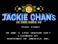 Jackie Chan's Action Kung-Fu (USA) - Screen 1
