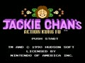 Jackie Chan's Action Kung-Fu (USA) - Screen 2