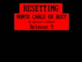 Monte Carlo Or Bust (Bwb) (MPU4 Video)