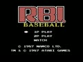 R.B.I. Baseball (USA, Unlicensed) - Screen 1