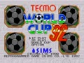 Tecmo World Cup '92 (Jpn) - Screen 5