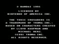 Toxic Crusaders (USA) - Screen 1