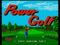 Power Golf (Japan) - Screen 1