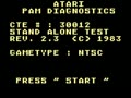 Atari PAM Diagnostics (Rev 2.3) - Screen 2