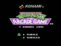 Teenage Mutant Hero Turtles II - The Arcade Game (Euro) - Screen 1