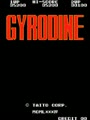 Gyrodine (Taito Corporation license) - Screen 1