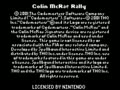 Colin McRae Rally (Euro) - Screen 1