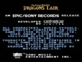 Dragon's Lair (Jpn) - Screen 2