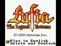 Lufia - The Legend Returns (Euro) - Screen 2