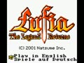 Lufia - The Legend Returns (Euro)