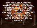 Mortal Kombat 3 (USA) - Screen 2