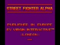 Street Fighter Alpha - Warriors' Dreams (Euro) - Screen 4