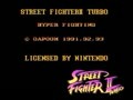 Street Fighter II Turbo - Hyper Fighting (Euro) - Screen 1