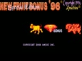 New Fruit Bonus '96 Special Edition (v1.22 Texas XT, C2 PCB) - Screen 1