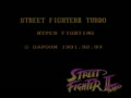 Street Fighter II Turbo - Hyper Fighting (Jpn) - Screen 1