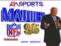 Madden NFL 96 (USA) - Screen 2