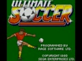 Ultimate Soccer (Euro, Jpn, Bra) - Screen 1