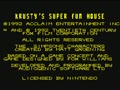 Krusty's Super Fun House (USA) - Screen 1