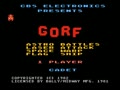 Gorf - Screen 1